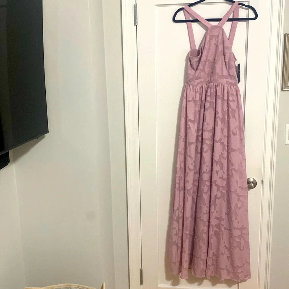 Maxi Blush Lulus dress - Picture 1 of 6